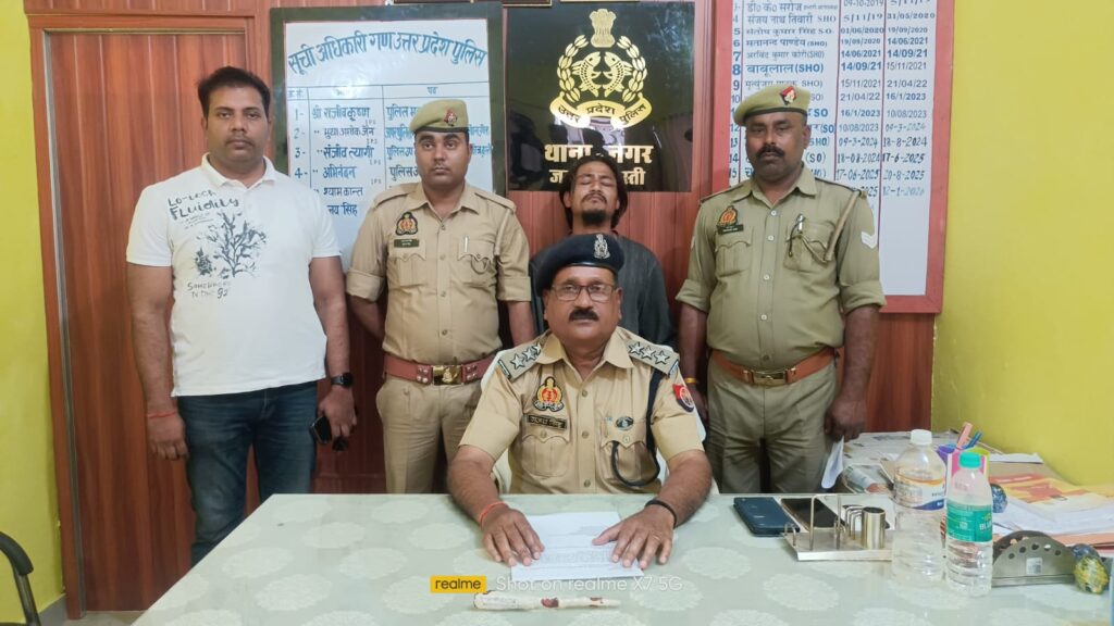 बस्ती बाइक चोरी गिरफ्तारी