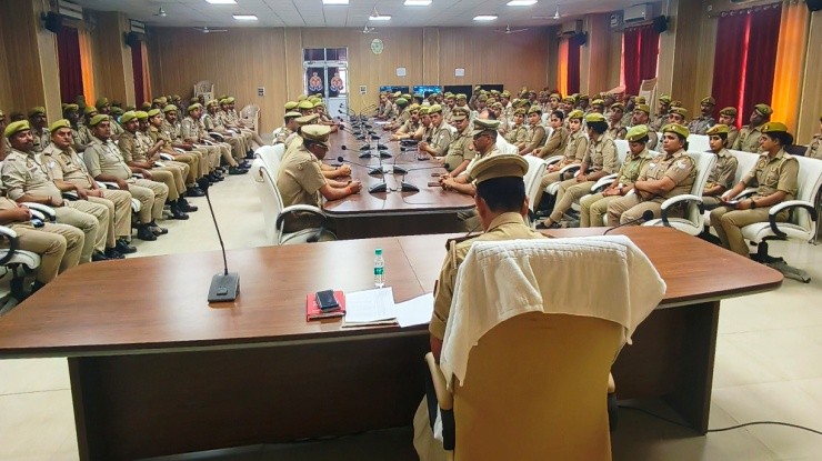 यूपी 112 बस्ती कार्यशाला