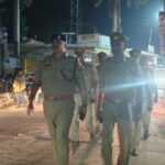 बस्ती पुलिस पैदल गश्त